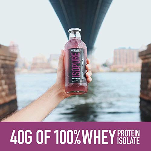 Nature's Best Isopure Protein Drink, 100 Whey Protein Isolate, Zero