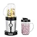 VonShef 4 in 1 Multifunctional 1.5L Blender, 1L Smoothie Maker, Juicer, Grinder & Cups Silver