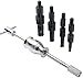 DASBET 5pc Blind Hole Pilot Bearing Gear Puller Slide Hammer Removal Tool