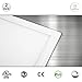 2 Pack LED panel light 2x2 Ft 40W Dimmable,0-10v, 4500 Lumen,100-277v, White Frame, 5000K (Daylight), UL Listed, DLC-Qualified