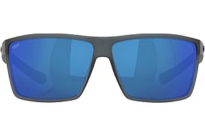 Costa Del Mar Men's Rincon Fishing and Watersports Rectangular Sunglasses