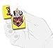 Zippo Wolf Neon Yellow Pocket Lighter