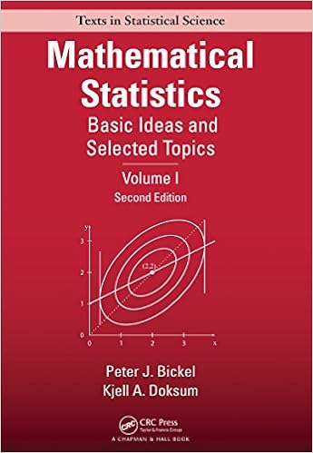 Mathematical Statistics Basic Ideas And Selected Topics Volume I Second Edition Chapman Hall Crc Texts In Statistical Science Book 117 2 Bickel Peter J Doksum Kjell A Amazon Com