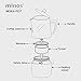 Minos Moka Pot Espresso Maker: Makes 4 Espresso Shots Suitable for Ceramic, Gas and Electric Stovetop - Stainless Steel With Flat Bottom and Heatproof Handle, Wear and Scratch-Resistant