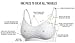 La Reve Wireless Nursing Bra | Full Coverage Seamless Bra for Breastfeeding, Small, 3 Pcs/Pack-Black, Nude, White