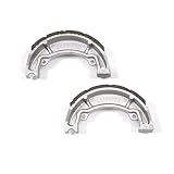 Kawasaki KLX 110 02-15 Rear Grooved Brake Shoes by Niche Cycle Supply