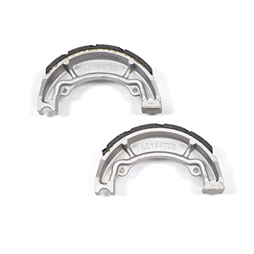 Kawasaki KLX 110 02-15 Rear Grooved Brake Shoes by Niche Cycle Supply