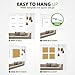 Elegant Boards 4 Pack Cork Bulletin Board 12