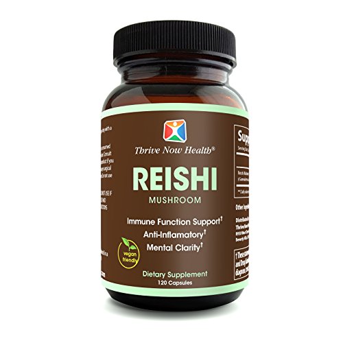 Thrive now health - reishi mushroom supplement (1000 mg), pure ex…