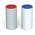 Weddell Duo Shower Filter Replacement Cartridges Full Set - NSF Certified Shower Filter, Removes Chlorine, PFAS, & Particulates, Clinically Tested For Healthier Skin & Hair (1+1)