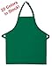 100% Made in the USA Commercial Quality 65/35 Poly/Cotton 2-pocket Adult Aprons