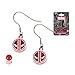 Marvel Comics Deadpool Dangle Earrings Stainless Steel