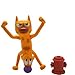 Nickelodeons Nicktoons Hey Arnold - Cat Dog 3 inch Action Figure
