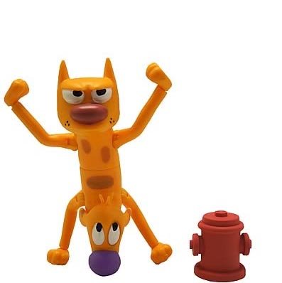 Nickelodeons Nicktoons Hey Arnold - Cat Dog 3 inch Action Figure