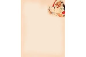 Great Papers! Vintage Santa Letterhead, 8.5" x 11", 80 Count (2019111)