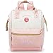 ZOMAKE Casual Travel Backpack, Diaper Bag Laptop Daypack Stylish School Backpack for Women & Girls, with Wide Doctor Style Top Opening(Candy Pink)