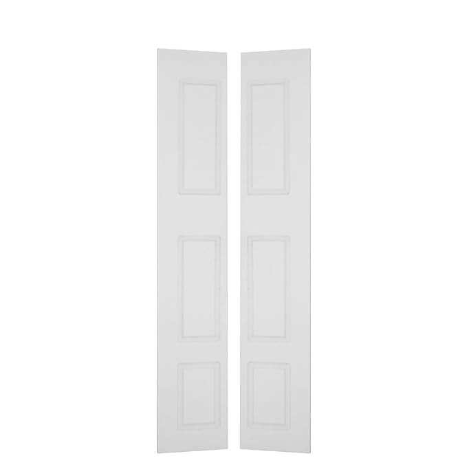 Panana White Primed Internal Folding Doors Moulded 6 Panel Bifold Doors