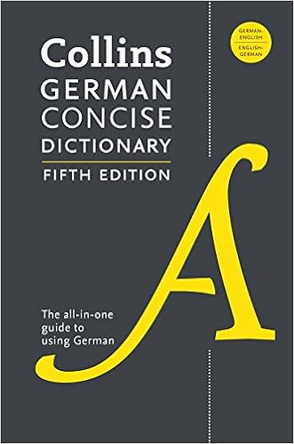 Collins German Concise Dictionary 5th Edition Collins - 