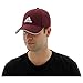 adidas Men's Contract Structured Adjustable Cap, Maroon/ White/ Clear Grey/ White, One Size