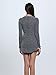 Persun Women Grey V Neck Long Sleeve Bodycon Mini Sweater Dress Top, Grey, Large