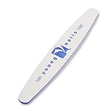 Young Nails 10 Piece 100/100 Grit Blue File