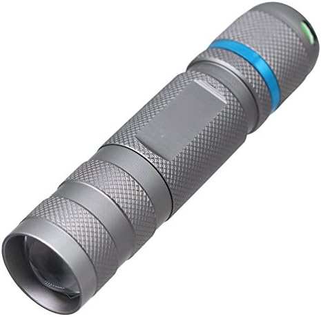 IWGR Portable LED Flashlight 3 Mode Torch Super Bright Light Telescopic Adjustable Focusing Outdoor led Light Night