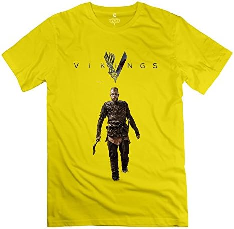 QDJT Men's Vikings Logo Rgb Pos T-shirt S