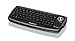 IOGEAR 2.4GHz Wireless Compact Keyboard with Optical Trackball and Scroll Wheel, Silver/Black,GKM681R