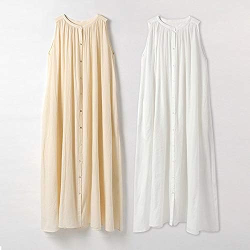 Amazon Co Jp Pristine プリスティン オーガニックコットン カルゼギャザーノースリーブワンピース ホワイト M 服 ファッション小物