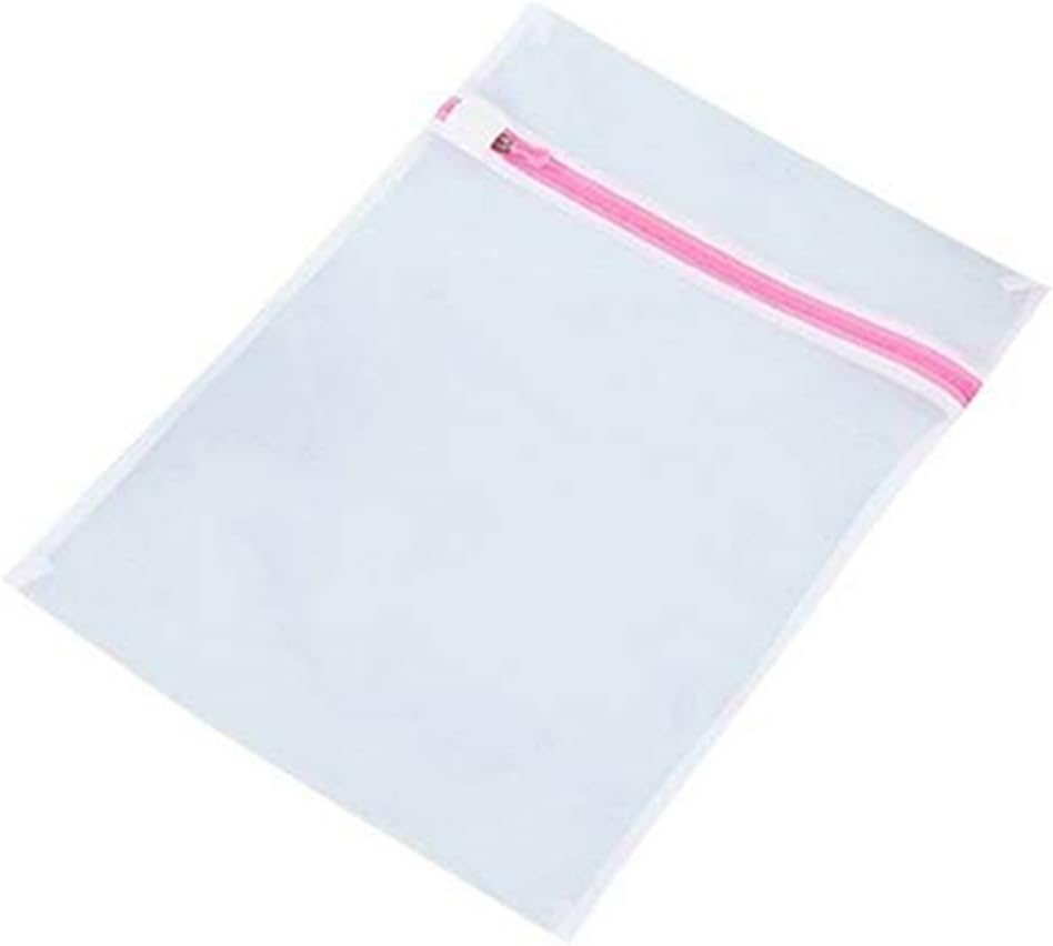 Sukisuki Zipper Thin Net Mesh Laundry Washing Bags Socks Bra Briefs Underwear Laundry Bag size 30cmx40cm