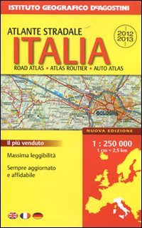 Atlante stradale Italia 1:250.000 2012-2013 per Prenotare gratis