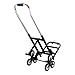 VEVOR Stair Climbing Cart 330lbs Capacity, Portable Folding Trolley with 6 Wheels, Stair Climber Hand Truck with Adjustable Handle for Pulling, All Terrain Heavy Duty Dolly Cart for Stairs