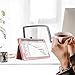 BENTOBEN Galaxy Tab A 10.1 Case,Slim Lightweight PU Leather Glitter Shiny Stand Smart Folio Cover with Auto Sleep/Wake Feature for Samsung Galaxy Tab A 10.1 Inch SM-T580 T585(No Pen Version),Rose Gold