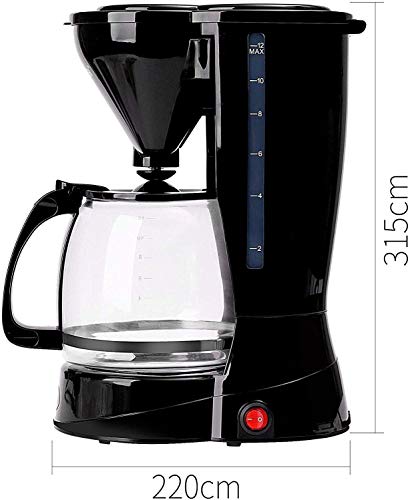 YAeele Kaffeemaschine, Kaffee-Maschine Automatische amerikanische Drip Kaffeemaschine Home Office Tee Maschine Tee… – Bild 7