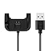 for Amazfit Bip Charger, Lamshaw Replacement Charger Charging Cradle Dock for Xiaomi Huami Amazfit Bip Younth Smartwatch (Black)