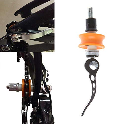 Womdee Bicycle Bike Chain Keeper, Bike Chain Holder Fix Cleaning Tool, Bicycle Wheel Holder Protector, Quick Release & Anti Scratch for Cleaning and Travel - Thumbnail 3