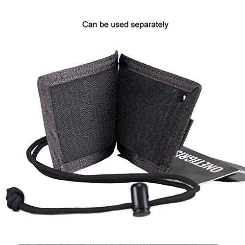 Tactical ID Card Holder Hook & Loop Patch Badge Holder Neck