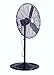 Air King 9130 30-Inch 1/4-Horsepower Industrial Grade Pedestal Fan with 7,400-CFM, Black Finish