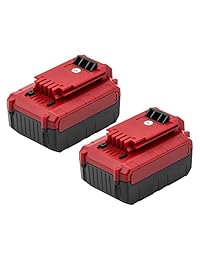 KINGTIANLE - Batería de repuesto de litio para cable de puerto PCC685L PCC680L (2 unidades, 6,0 Ah, 20 MAX, 20 V, batería de litio)