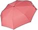 AOG DESIGN Teflon-Coated Travel Rain Umbrella & UV-Protected Light Compact Sun Umbrella, All-in-One Essential (Coral Pink)