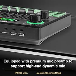 Bluetooth Audio Mixer Live Sound Card Audio