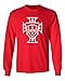 Tcamp Portugal 2018 National Soccer #7 Cristiano RONALDO World Championship Men's Long Sleeve T-Shirt