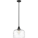 Innovations Lighting Bell - 1 Light Stem Hung Mini Pendant in Industrial Style-13 Inches Tall and 12 Inches Wide-Oil Rubbed B