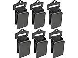 Wise Linkers Wall Clips Matte Black for Rug Hanging