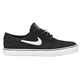 Nike Mens Zoom Stefan Janoski CNVS Blk/White/Gm Lght Skate Shoe 10.5 Men US