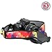 USA Gear DSLR Camera Strap Chest Harness with Quick Release Buckles, Geometric Neoprene Pattern and Accessory Pockets - Compatible with Canon, Nikon, Sony Point and Shoot and Mirrorless Cameras