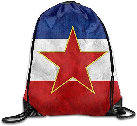 KCOUU Waterproof Drawstring Backpack For Men & Women Gym School Travel