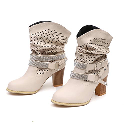 image for Londony ♪✿ Clearance Sales,Women's Hollow Out Fashion Slip On Moto