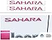 SAHARA Fender Emblem Overlay Decal Stickers- 2018-2024 Wrangler Sahara- (Color: Hot Pink)