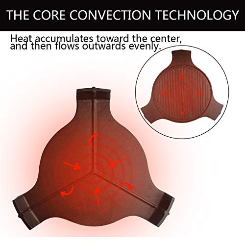 Cast Iron Plate Setter for Medium Big Green Egg 1 Smoking Stone